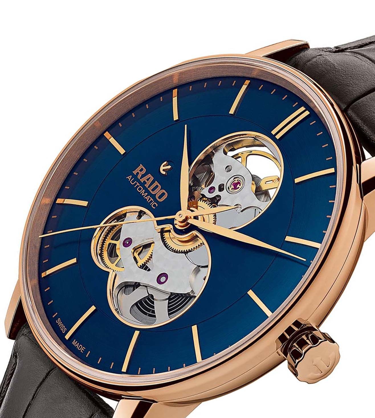 Rado Coupole Blue Dial Men 41mm