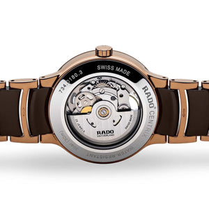 Rado Centrix Brown Dial Unisex 38mm