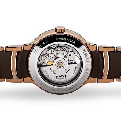 Rado Centrix Brown Dial Unisex 38mm
