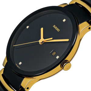Rado Centrix Black Dial Unisex 38mm
