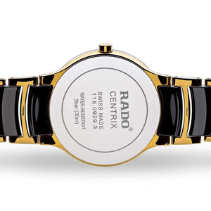Rado Centrix Black Dial Unisex 38mm
