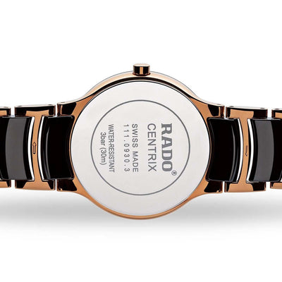 Rado Centrix Black Dial Women 28mm