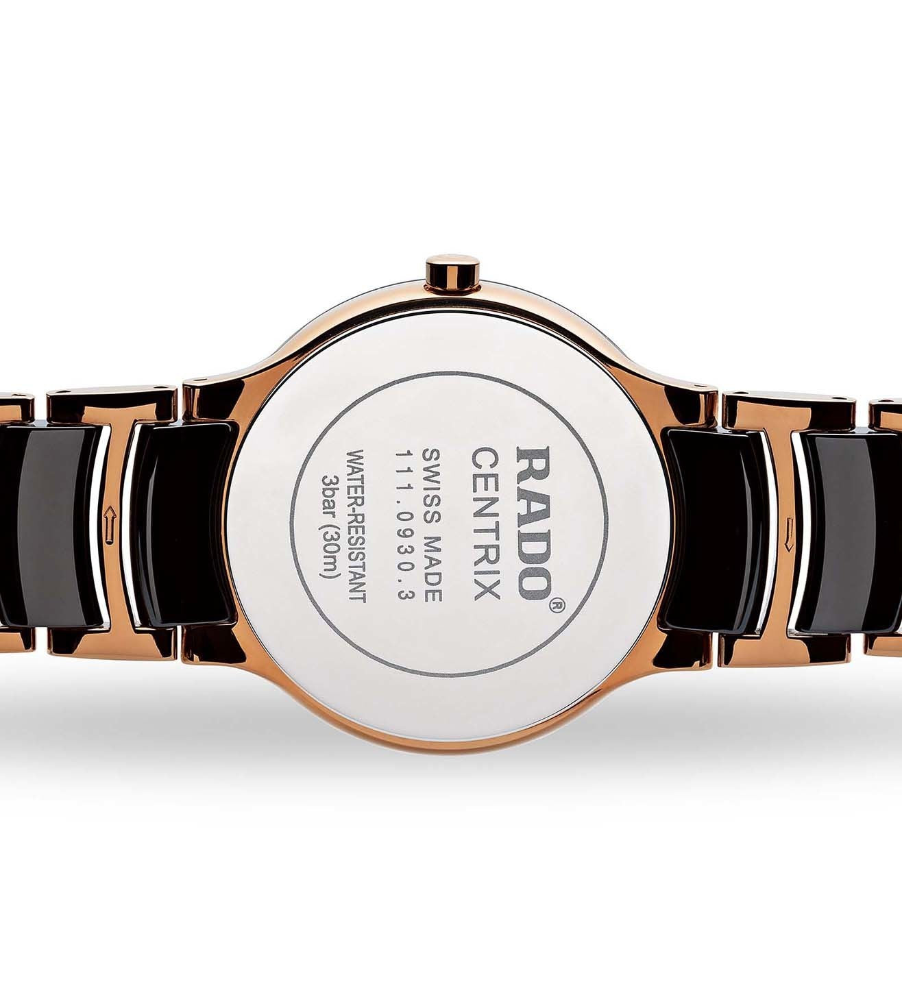 Rado Centrix Black Dial Women 28mm