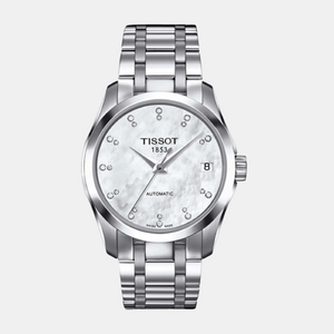 Couturier Men White Analog Stainless Steel Watch T0352071111600
