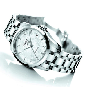 Couturier Men White Analog Stainless Steel Watch T0352071111600