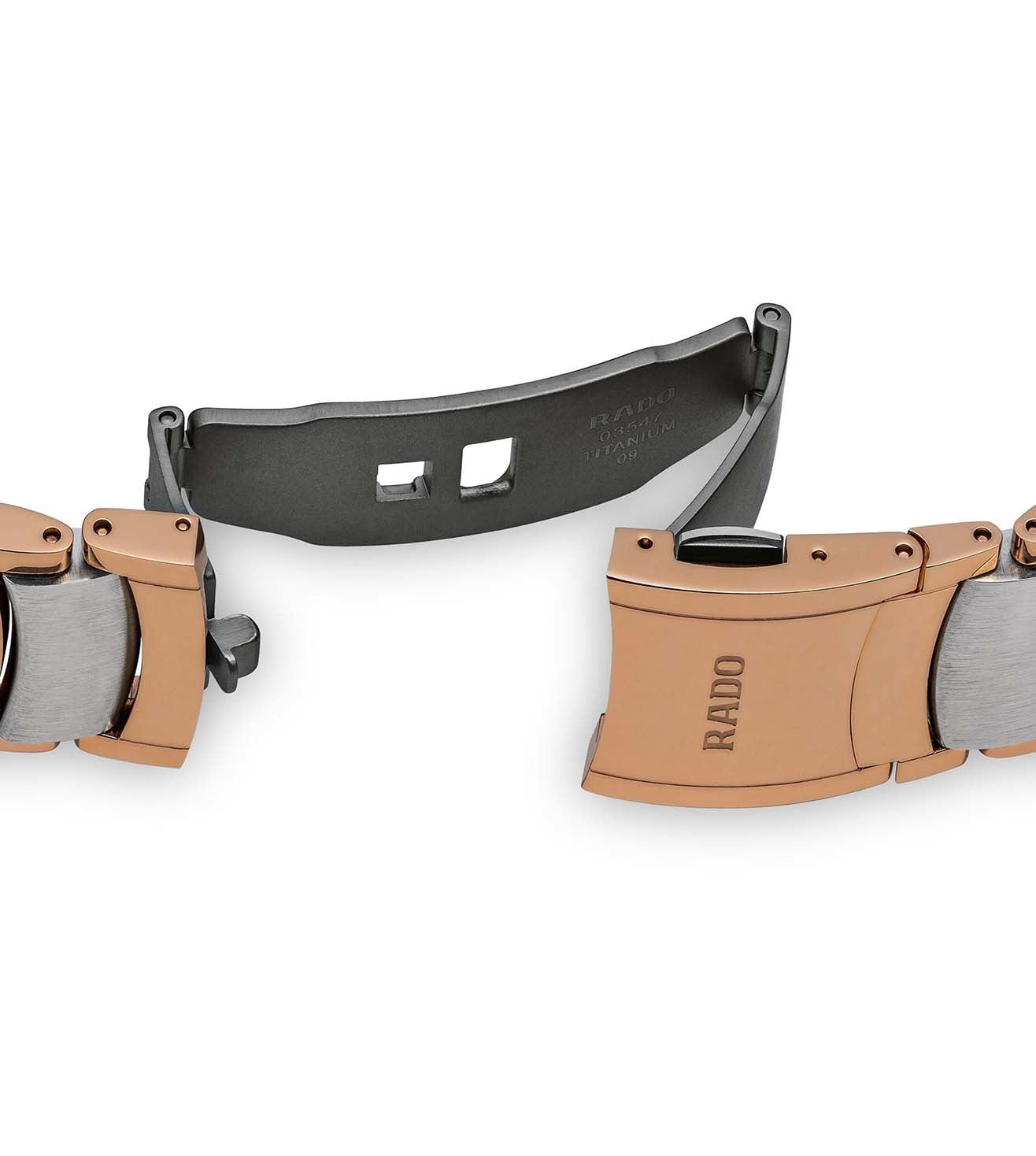 Rado Centrix Brown Dial Unisex 38mm