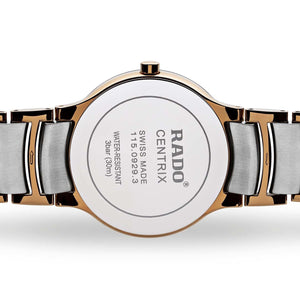 Rado Centrix Brown Dial Unisex 38mm
