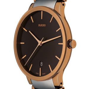 Rado Centrix Brown Dial Unisex 38mm