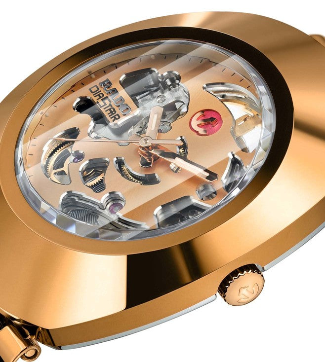 Rado Diastar Original Skeleton Dial Men 35mm