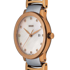 Rado Centrix White Mother-Of-Pearl Dial Women 28mm