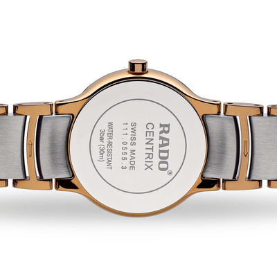 Rado Centrix White Mother-Of-Pearl Dial Women 28mm