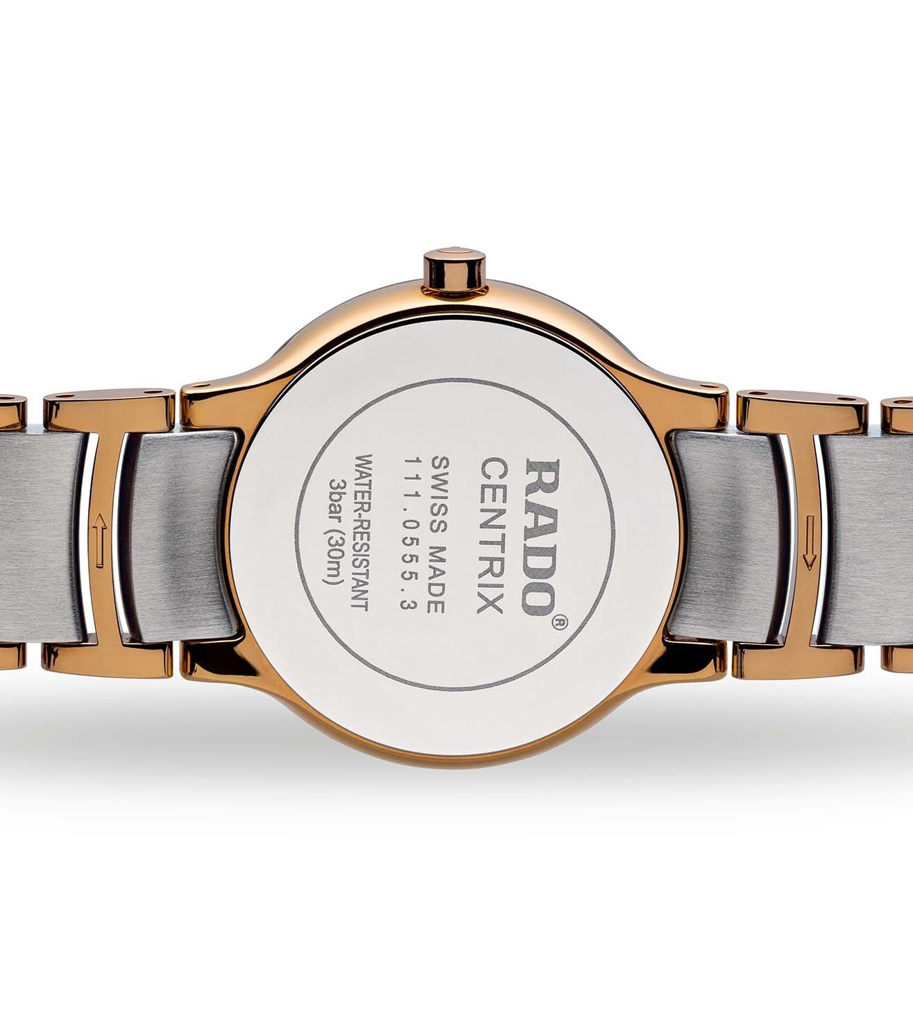 Rado Centrix White Mother-Of-Pearl Dial Women 28mm
