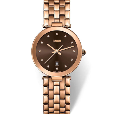Rado Florence Brown Dial Women 28mm
