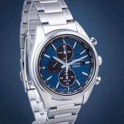 Seiko Macchina Sportiva Blue Dial Men 41.4mm