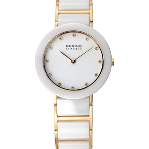 Bering Ceramic White Dial Women 29mm