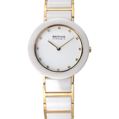 Bering Ceramic White Dial Women 29mm