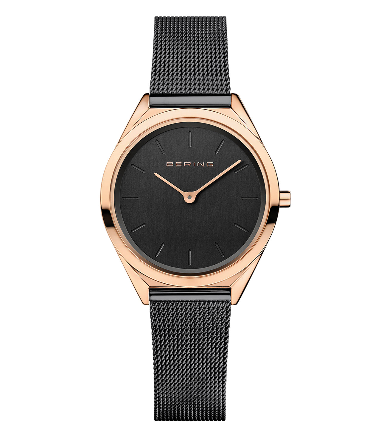 Bering Ultra Slim Black Dial Women 31mm