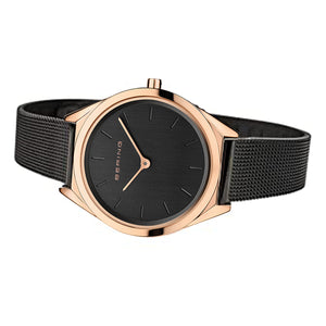 Bering Ultra Slim Black Dial Women 31mm