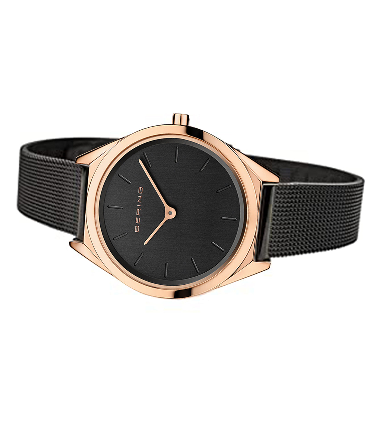 Bering Ultra Slim Black Dial Women 31mm