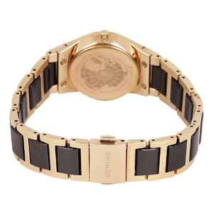 Bering Ceramic Brown Dial Women 35mm