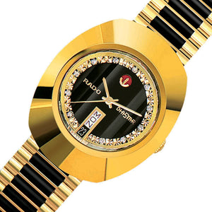 Rado Diastar Original Black Dial Men's Watch 35mm