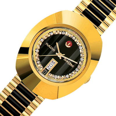 Rado Diastar Original Black Dial Men's Watch 35mm