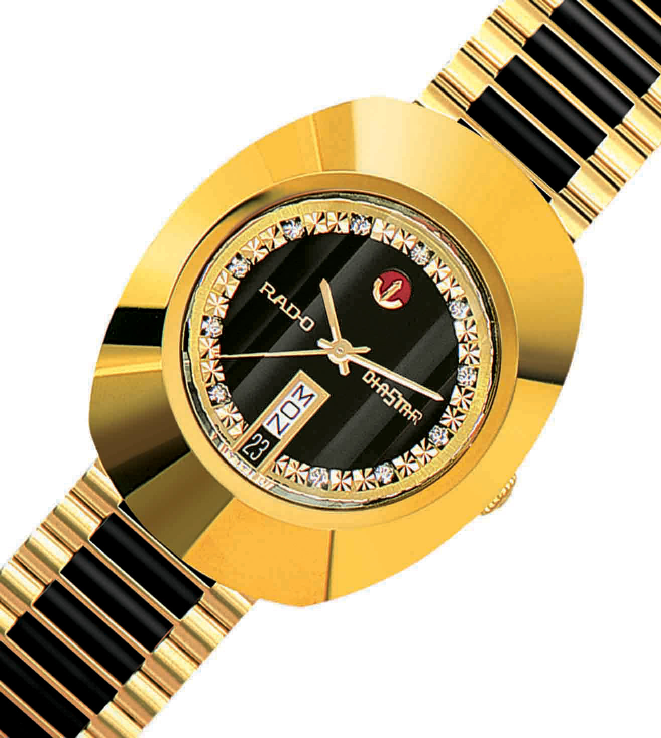 Rado Diastar Original Black Dial Men's Watch 35mm