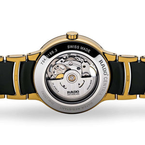 Rado Centrix Black Dial Unisex 38mm
