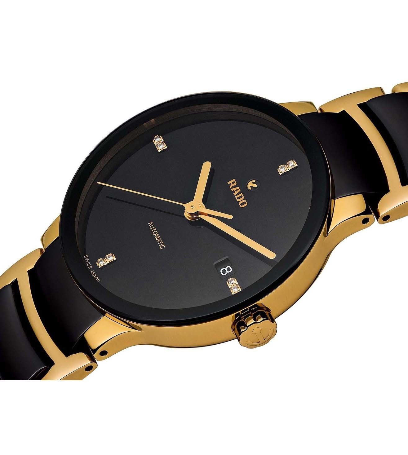 Rado Centrix Black Dial Unisex 38mm