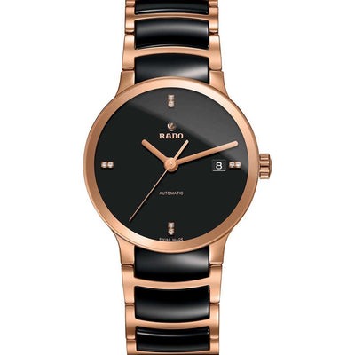 Rado Centrix Black Dial Unisex 38mm