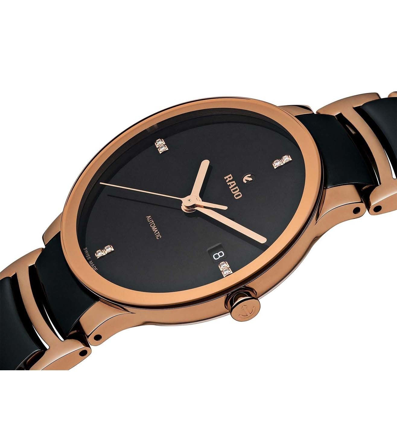 Rado Centrix Black Dial Unisex 38mm