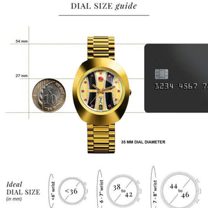 Rado Diastar Original Champagne Dial Men 35mm