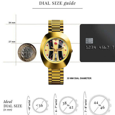 Rado Diastar Original Champagne Dial Men 35mm