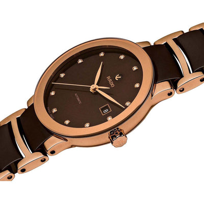 Rado Centrix Brown Dial Women 28mm