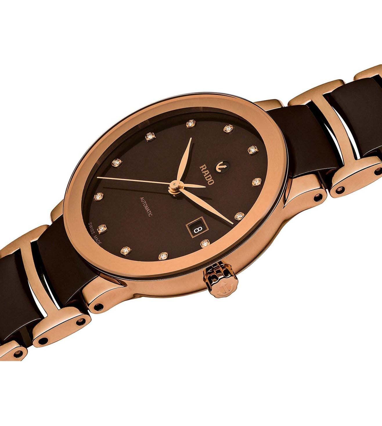 Rado Centrix Brown Dial Women 28mm
