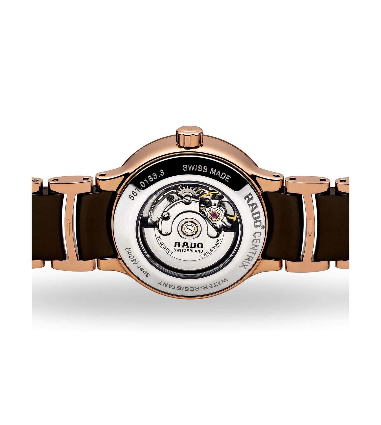 Rado Centrix Brown Dial Women 28mm