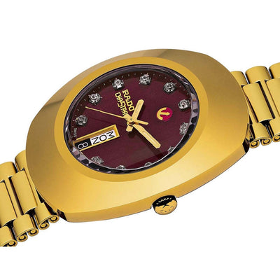 Rado Diastar Original Red Dial Men 35mm