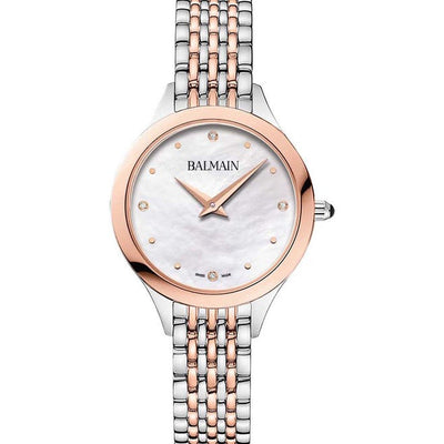 Balmain De Balmain II Mini White Mother Of Pearl Dial Women 29mm