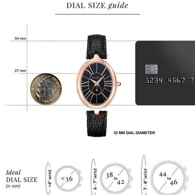 Balmain Haute Elegance Oval  Black Dial Women 31.7mm