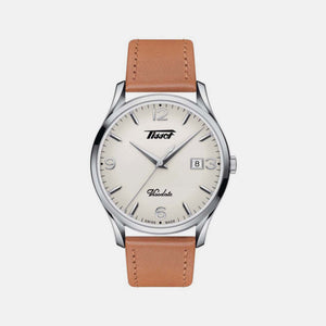 Heritage Visodate Men Analog Leather Watch T1184101627700