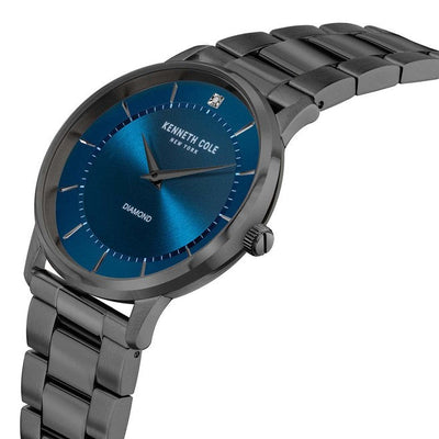 Kenneth Cole Analog Blue Dial Men 42mm