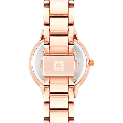 Anne Klein Analog Pink Dial Women 43mm
