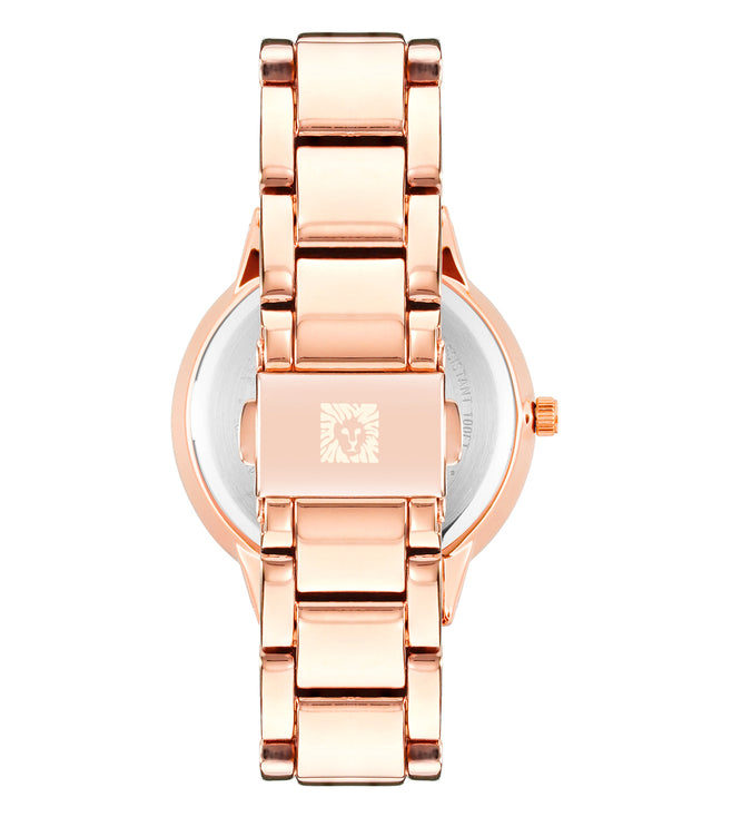 Anne Klein Analog Pink Dial Women 43mm