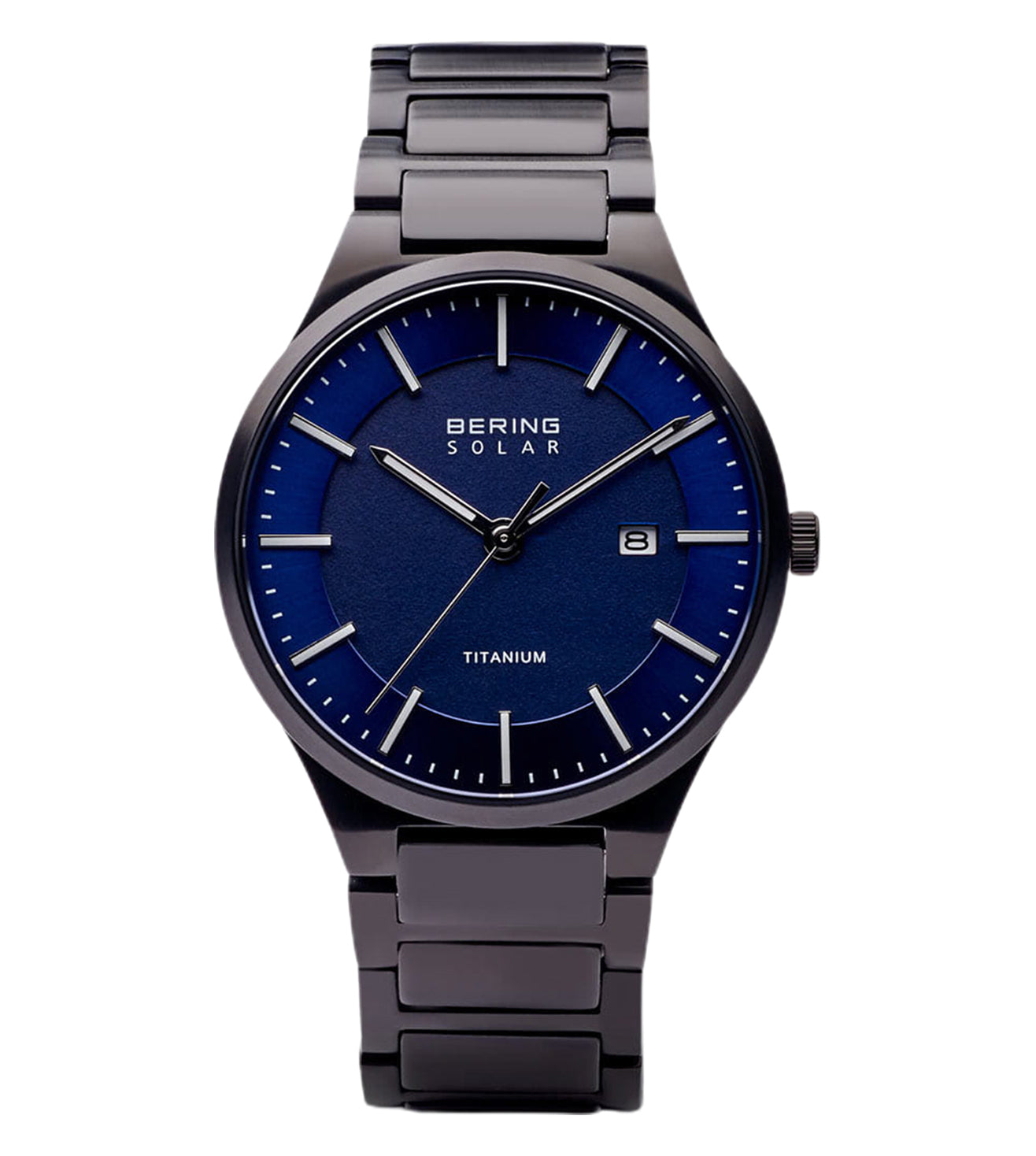 Bering Solar Blue Dial Men 39mm