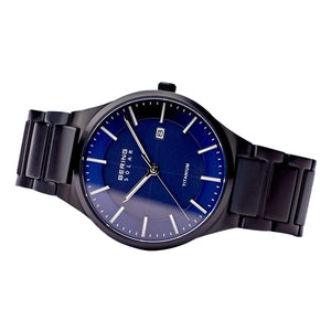 Bering Solar Blue Dial Men 39mm