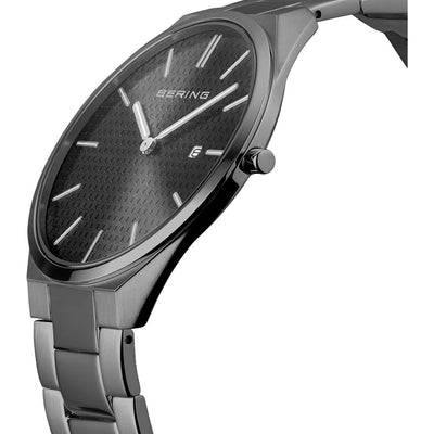 Bering Ultra Slim Grey Dial Men 40mm