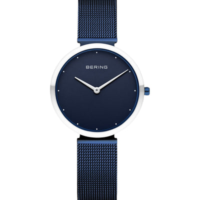 Bering Classic Blue Dial Women 32mm