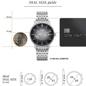 Rado Coupole Black Dial Men 41mm