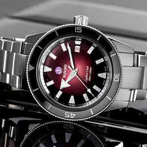 Rado Captain Cook Red Dial Men 42mm
