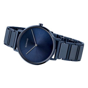 Bering Ceramic Blue Dial Men 39mm